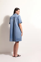 Jean-Ious Dress - Blue Wash