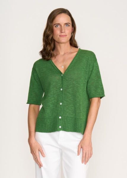 Knitty Gritty Cardigan - Palm Leaf