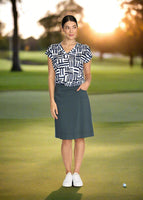 Tee Off Skirt - Basalt