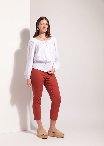 Fuss Free Capri Pants - Bosa Nova