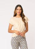 Do The Twist Top - Metallic