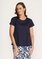 You've Got Flare Top - True Navy