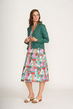 Festival Linen Jacket - Thyme