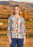 Razzle Dazzle Blouse - Geologic