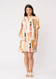 Stitch Up Dress - Block Art