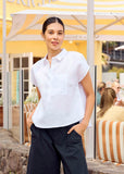 Pocket Rocket Top - White