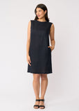 Braidy Bunch Dress - True Navy