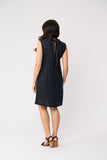 Braidy Bunch Dress - True Navy