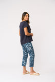 Flare Play Top - True Navy