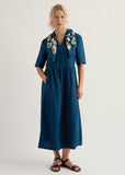 Fen Violet Dress - Ocean Drift