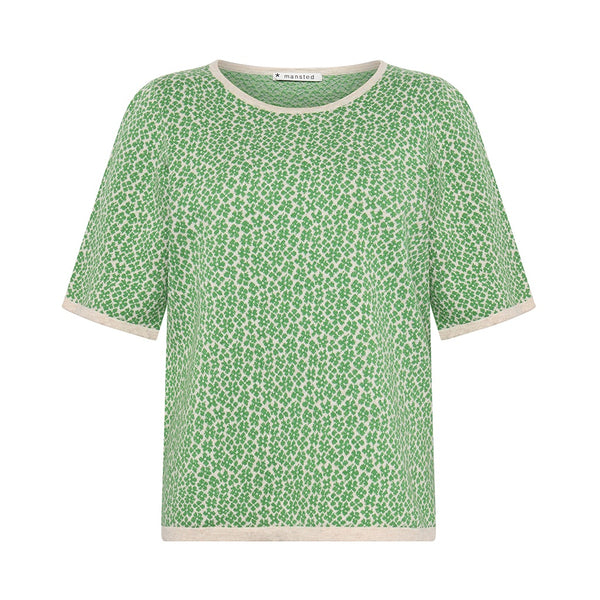 Floss Floral Crew - Green