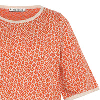 Floss Floral Crew - Sunny Orange