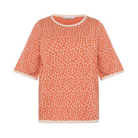Floss Floral Crew - Sunny Orange
