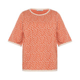 Floss Floral Crew - Sunny Orange