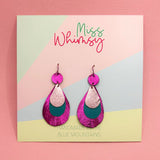 Miss Whimsy Earrings - Peacocks