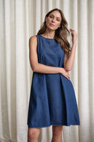 Swing Dress - Chambray
