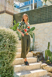 V Neck Linen Blouse - Tuileries