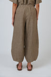 Linen Balloon Pants - Agate