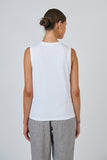 Cotton Shell Top - White