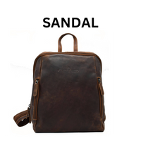 Leather Backpack - Anna
