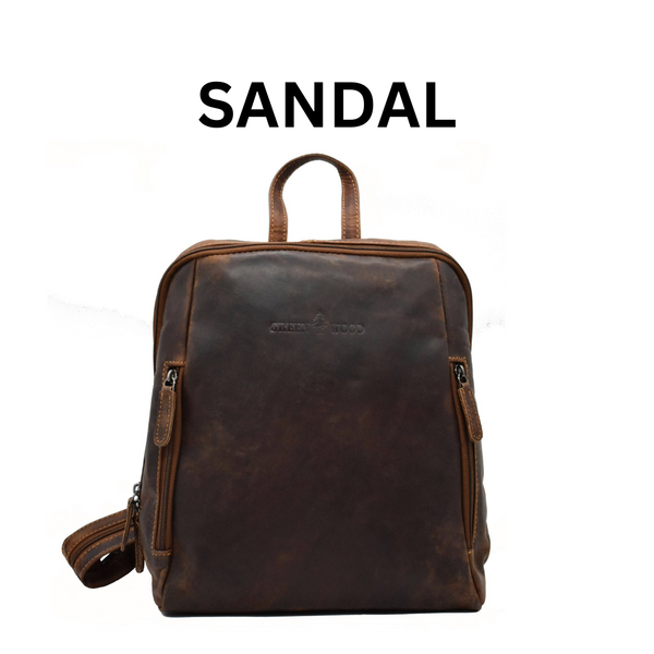 Leather Backpack - Anna