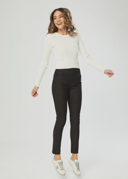 NL Heron Pull On Jeans - Black