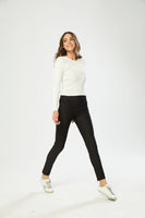 NL Heron Pull On Jeans - Black
