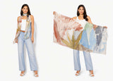 Artist Label Scarf - Hot Sun