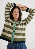 Pinwell Cardigan - Light Olive