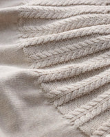 Stone Chat Jumper - Aran