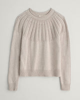 Stone Chat Jumper - Aran