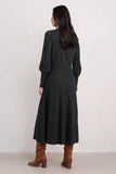 Herring Gull Dress - Onyx