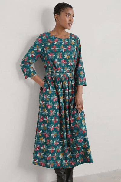 Forestry Dress - Floral Quilt Loch