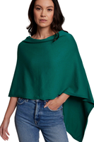 Cotton Cashmere Topper - Viridian