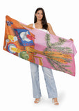 Artist Label Scarf - In the Bright Light Of Day..