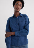 Isla Shirt - Mid Indigo