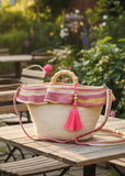 Jute Bardot Bag