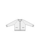 Korrine Lambswool Basket Cardi - Sea