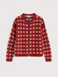 Kensa Cardigan - Circlet Deep Rust