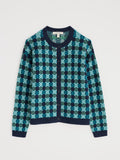 Kensa Organic Cotton Cardigan - Circlet Maritime Emulsion