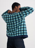 Kensa Organic Cotton Cardigan - Circlet Maritime Emulsion