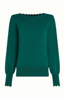 Audrey Bell Top - Green