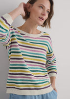 Knavock Jumper - Mini Cornish Orchid