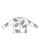 Leaf Organic Cotton Cardigan - Navy