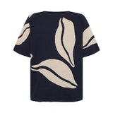 Levi Cotton Tee - Navy