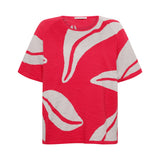 Levi Cotton Tee - Raspberry