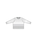 Louise Lambswool Structure Knit - Rose