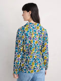 Larissa Shirt - Zennor Blooms Chalk