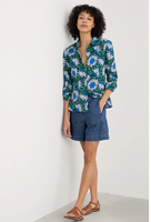 Larissa Shirt - Bold Sunflower Marine