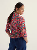 Larissa Shirt - Echinacea Stems Rosehip